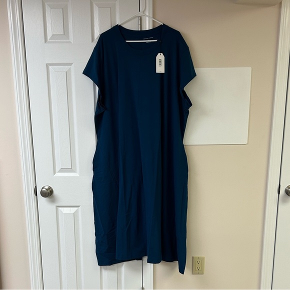 NWT Universal Standard Short Sleeve Cotton Dress - Picture 1 of 7
